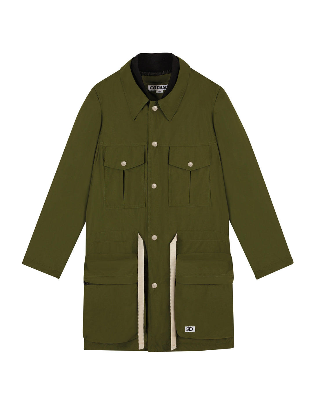 THE ASTRO PARKA IN KHAKI NYLON