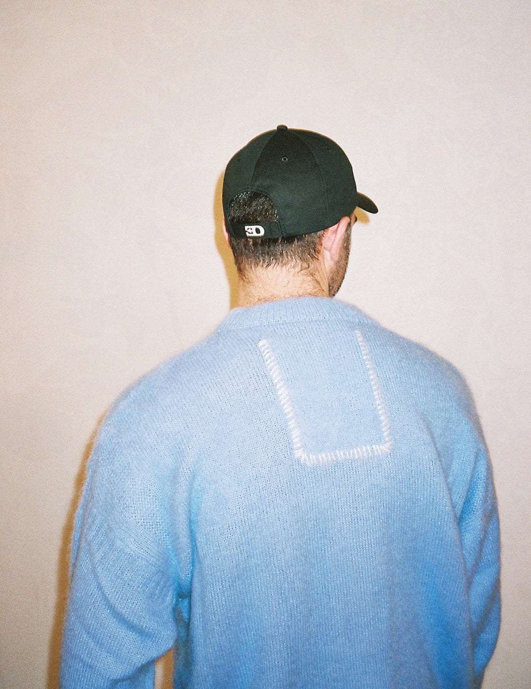 THE MOHAIR CREWNECK IN LIGHT BLUE