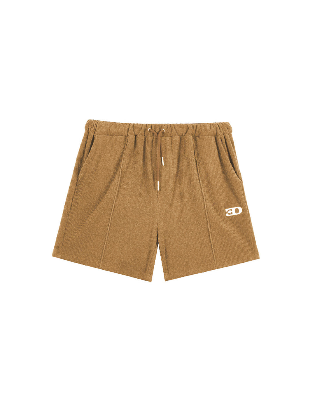 THE TRACK SHORTS IN BEIGE SPONGE