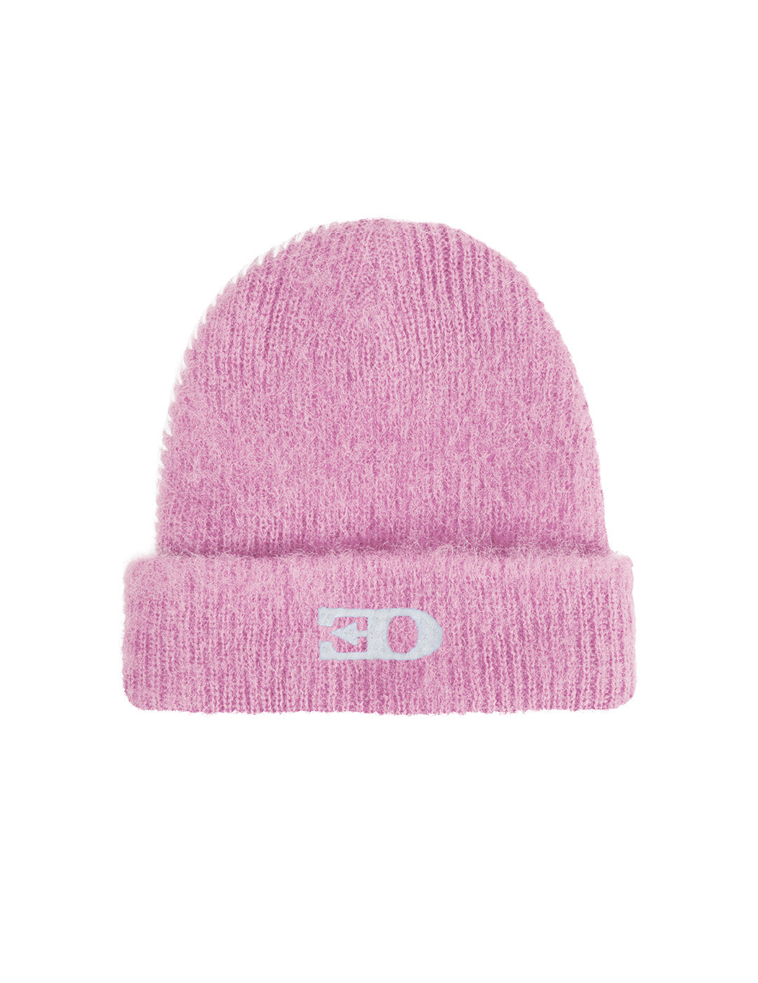 THE BEANIE IN PINK MOHAIR