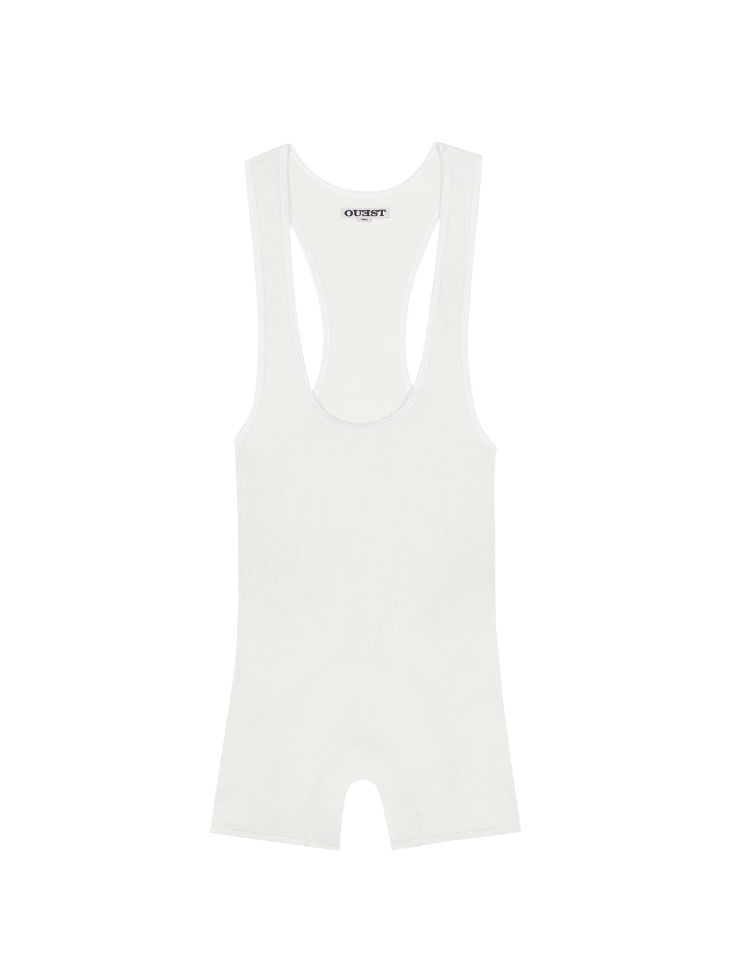 THE SINGLET IN RIBBED COTTON
